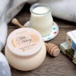 کرم دست و‌بدن شیروعسل