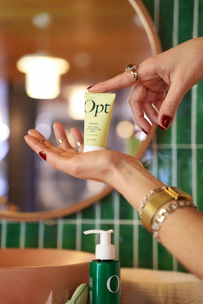 محافظ و ضدآفتاب چندمنظوره اپتیمالز SPF50